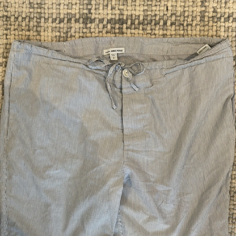 James Perse Searsucker Pants - Amazing Summer Staple